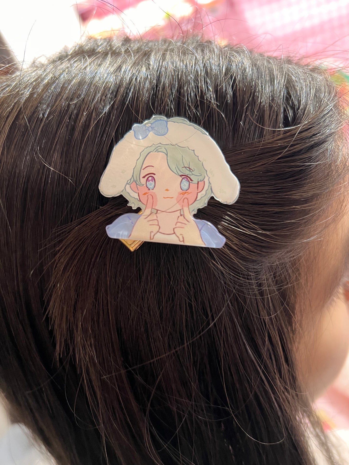 🍓 Berry Kawaii Character Hair Clips | Matching Pair