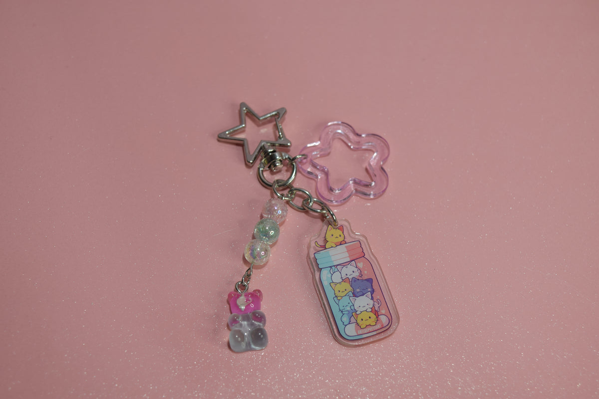 Berry Kawaii Mood Boosters Keychain Collection