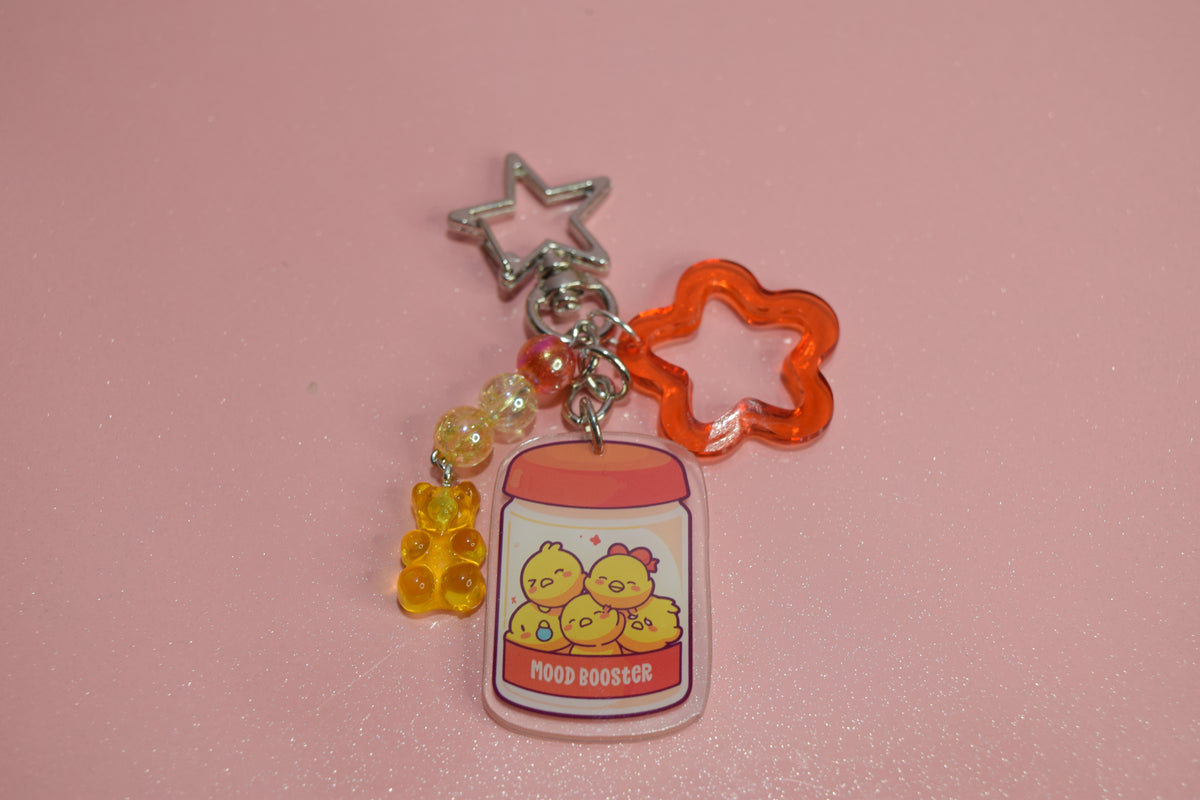 Berry Kawaii Mood Boosters Keychain Collection