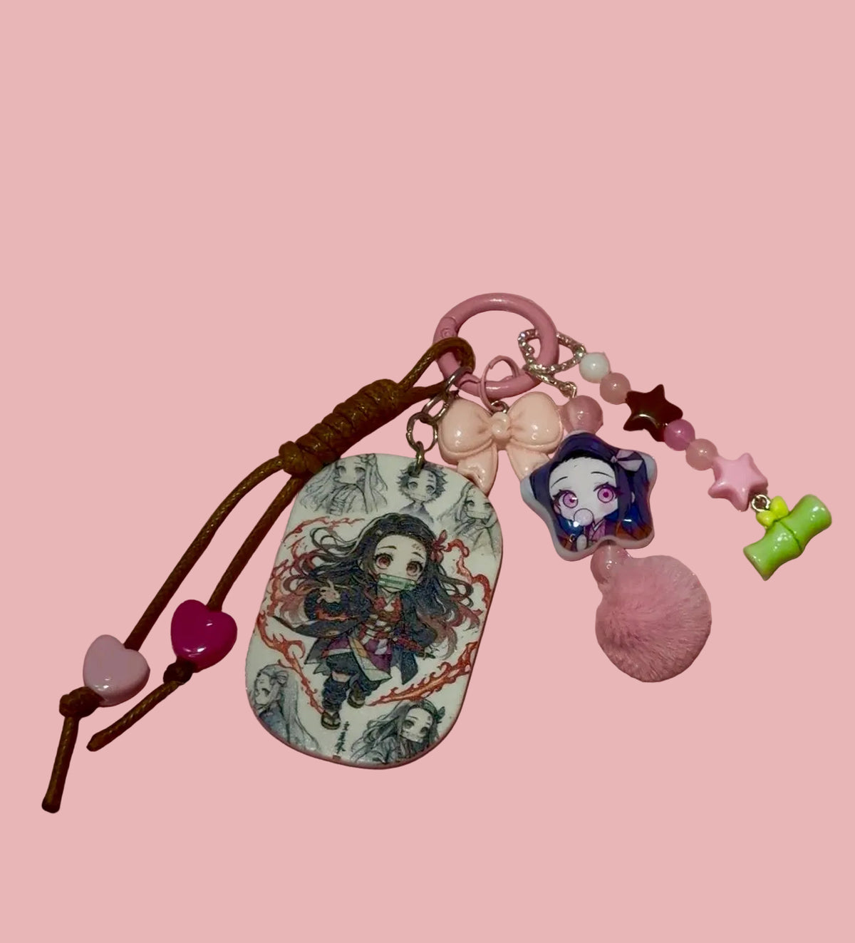 Nezuko Bag Charm-Demon Slayer Collection