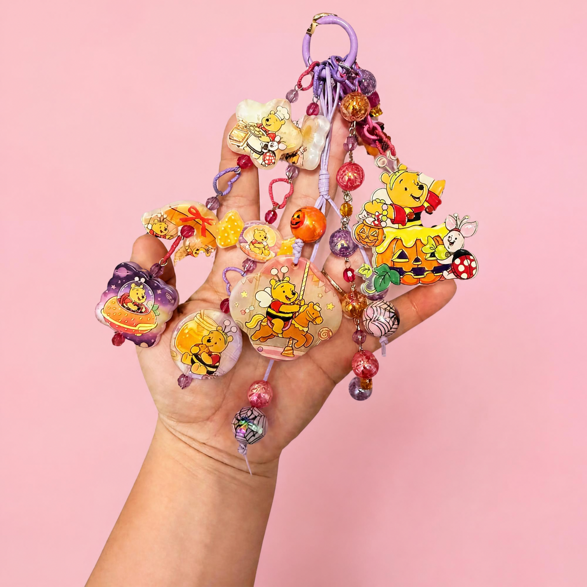 Winnie the Pooh Halloween Bag Charm